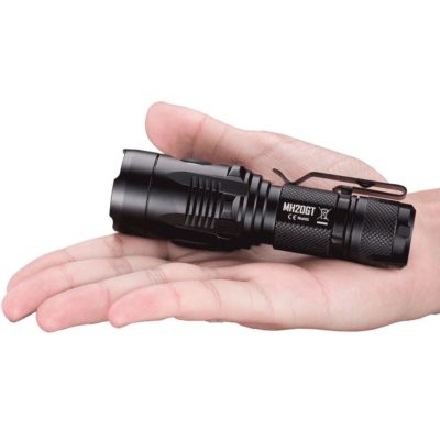 Nitecore MH20GT in the hand
