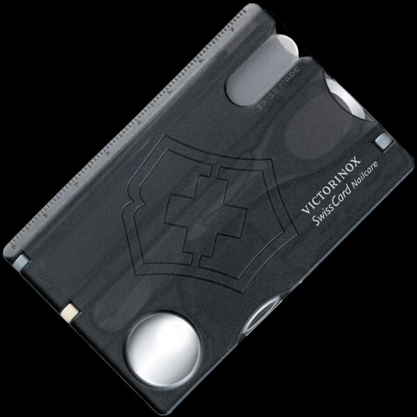 Victorinox Swisscard Nailcare Black Transparent
