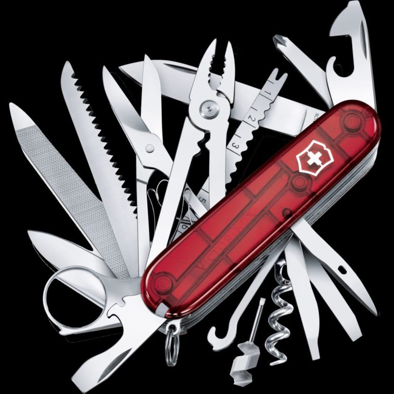 Victorinox Swiss Champ XLT Red Transparent