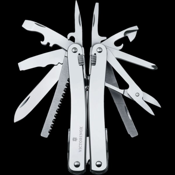 Victorinox SwissTool Spirit X with Leather Pouch - Image 2
