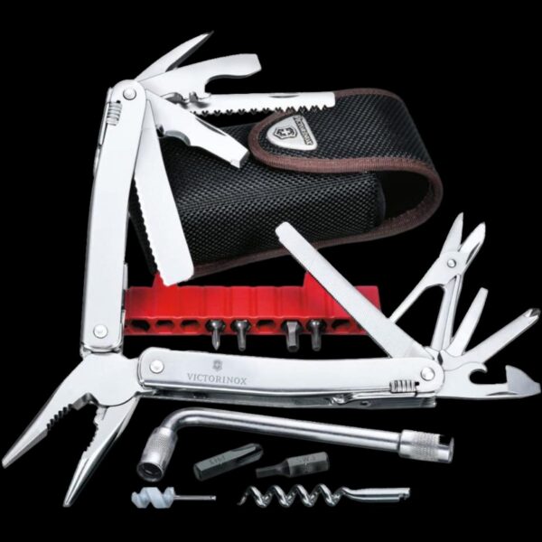 Victorinox SwissTool X Plus with Leather Pouch - Image 2
