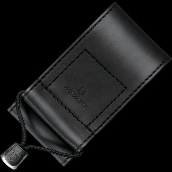 Victorinox Leather Imitation Belt Pouch with Hook & Loop Fastener