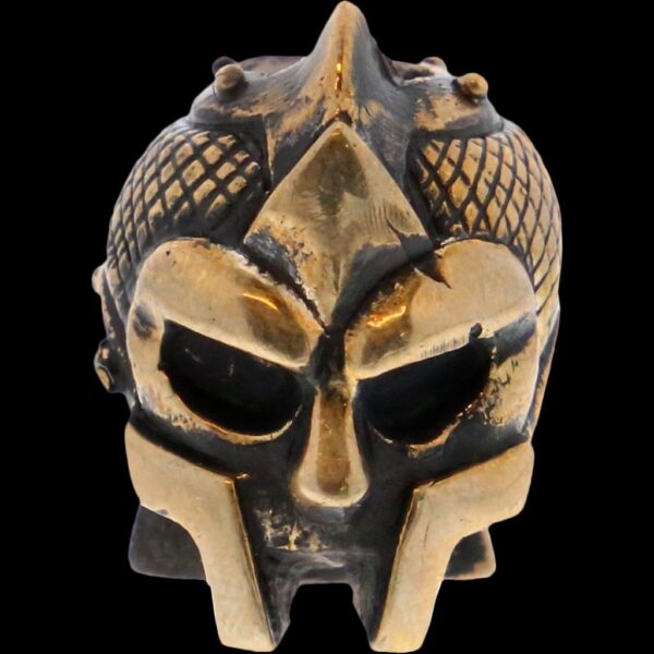 Lion ARMory Gladiator Bead in Brass