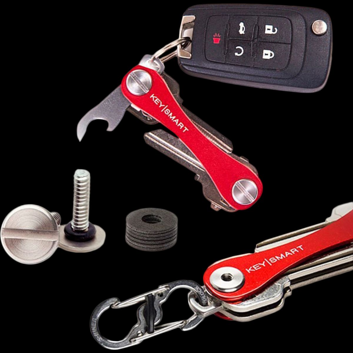KeySmart Accessory Pack (EP14 Key/Bottle Opener/Quick Disconnect