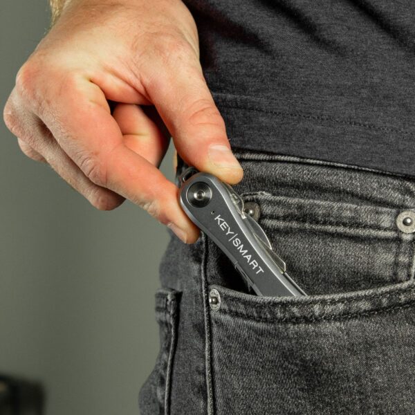 KeySmart Pro | Compact Key Holder with Tile Smart Location - Image 4