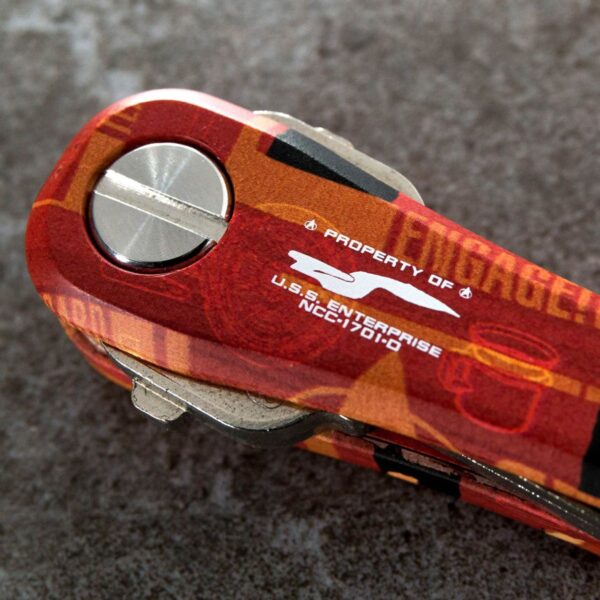 KeySmart Pro | Compact Key Holder with Tile Smart Location (Up to 14 Keys, Star Trek The Next Generation) - Image 3