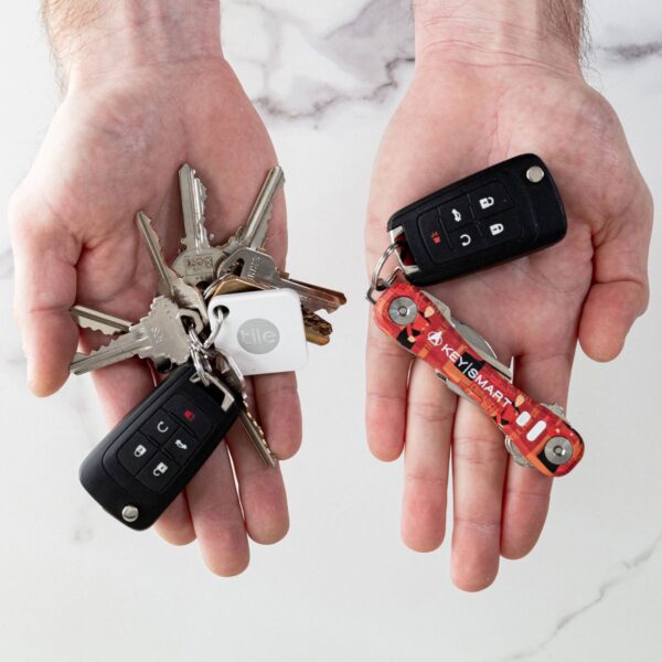 KeySmart Pro | Compact Key Holder with Tile Smart Location (Up to 14 Keys, Star Trek The Next Generation) - Image 7