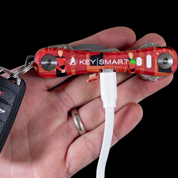 KeySmart Pro | Compact Key Holder with Tile Smart Location (Up to 14 Keys, Star Trek The Next Generation) - Image 9