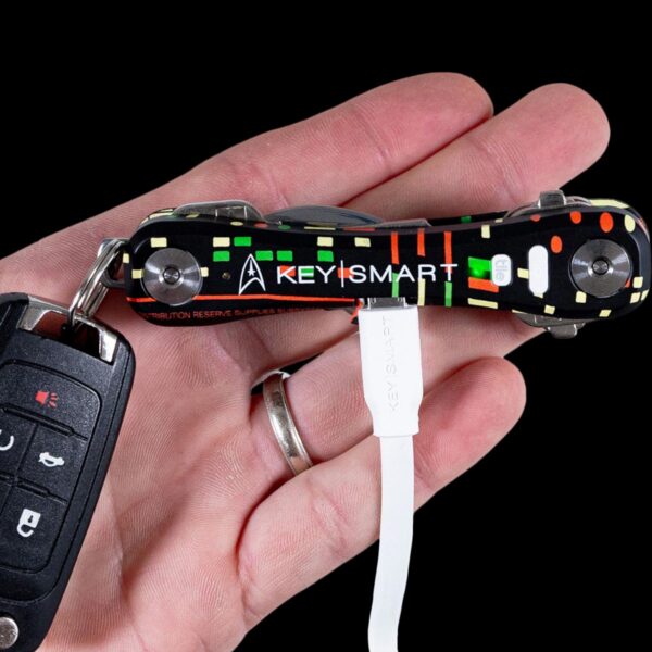 KeySmart Pro | Compact Key Holder with Tile Smart Location (Up to 14 Keys, Star Trek The Original Series) - Image 9