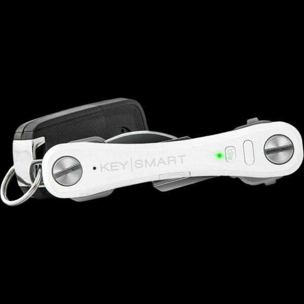 KeySmart Pro w/ Tile Smart Location, White