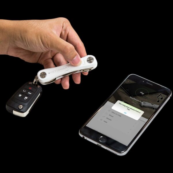 KeySmart Pro w/ Tile Smart Location, White - Image 4