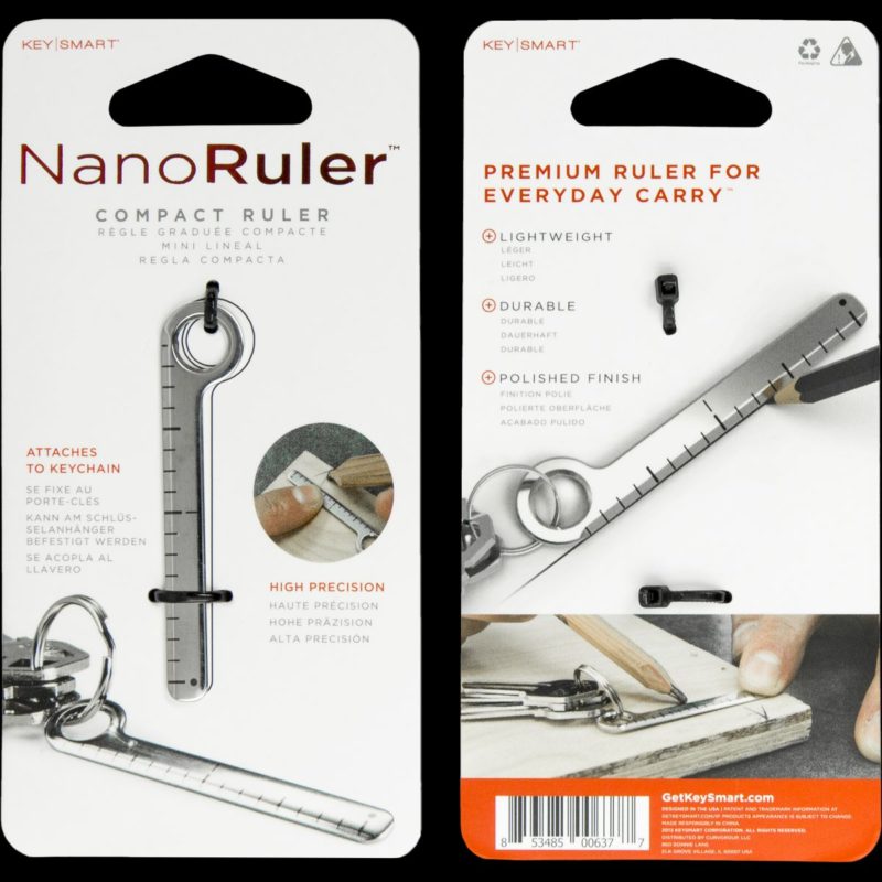 KeySmart Nano Ruler | PocketDump.com