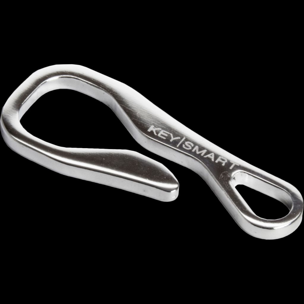 KeySmart Key Dangler | Belt Loop Clip, Stainless Steel | PocketDump.com