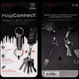 Best Buy: KeySmart MagConnect Magnetic Keychain Quick Connect Black  KS814-BLK