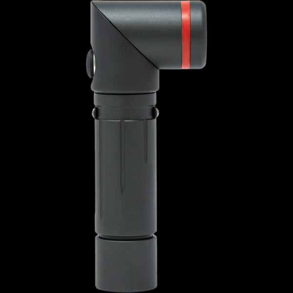 KeySmart Nano Torch Twist | Compact Flashlight, Black Aluminum - Image 2