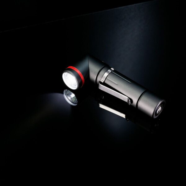 KeySmart Nano Torch Twist | Compact Flashlight, Black Aluminum - Image 9