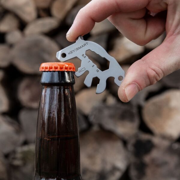 KeySmart Alltul Multitool Animal Series | Stainless Steel | Bear - Image 2