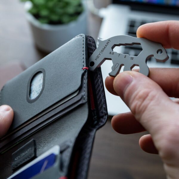 KeySmart Alltul Multitool Animal Series | Stainless Steel | Bear - Image 7