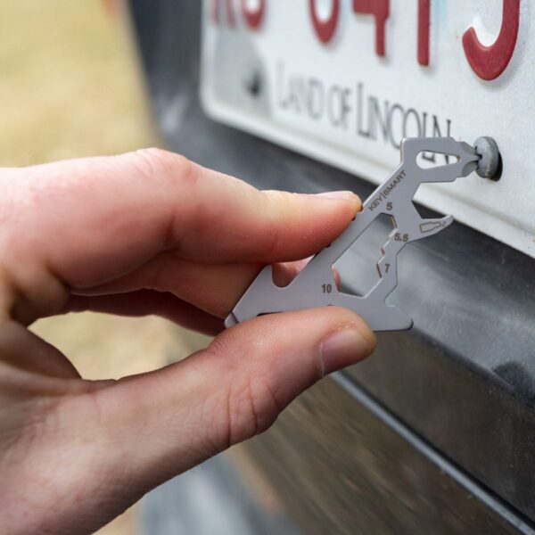 KeySmart Alltul Multitool Animal Series | Stainless Steel | Dino - Image 7
