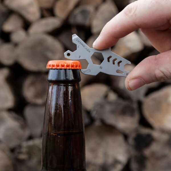 KeySmart Alltul Multitool Animal Series | Stainless Steel | Shark - Image 2