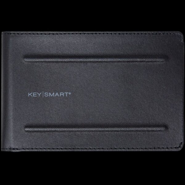 KeySmart Urban Passport Wallet (Black EXT / Red INT)