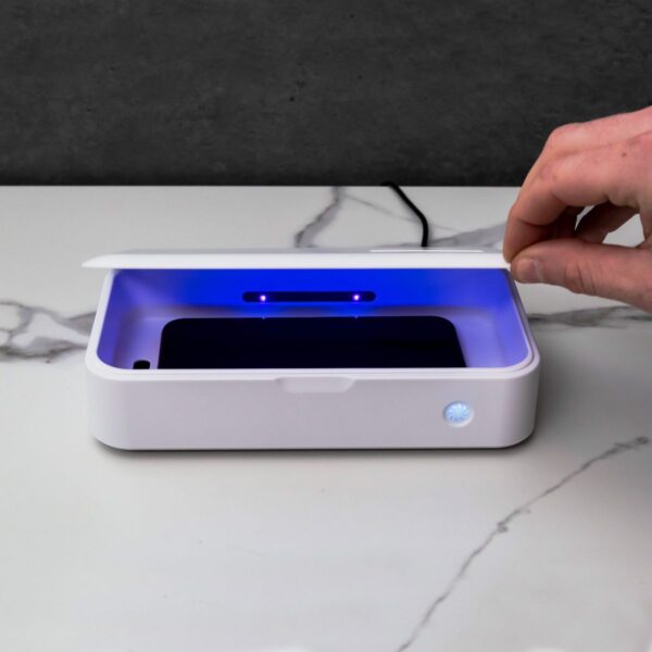 KeySmart CleanTray | UV Light Sterilizer | White - Image 5
