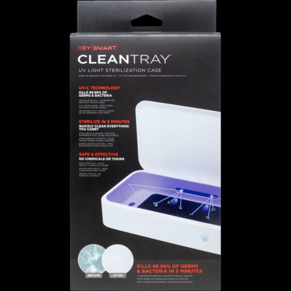 KeySmart CleanTray | UV Light Sterilizer | White - Image 6