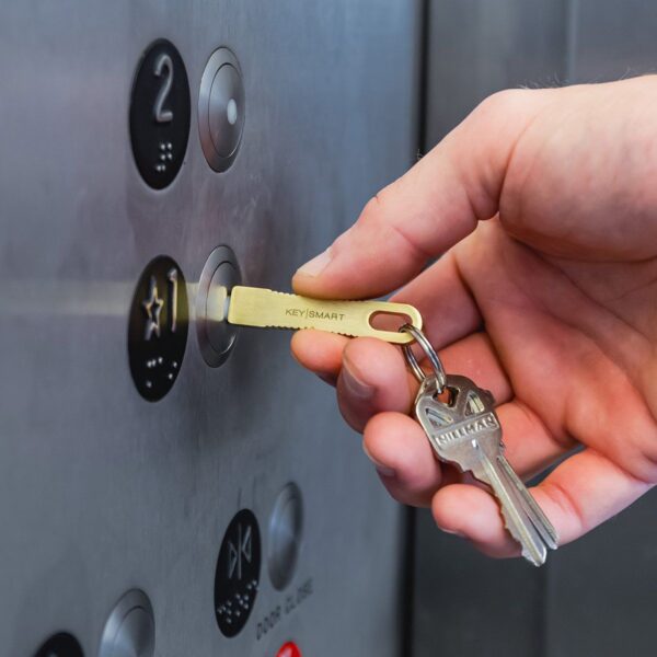 KeySmart CleanKey Mini | Copper Alloy Stylus - Image 3