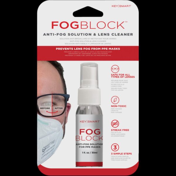KeySmart FogBlock | Anti-Fog Solution for PPE Masks - Image 7