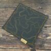 Little Hanks Black Topo with Gold Lines - Cotton Satin
