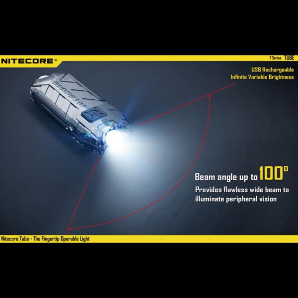 Nitecore Tube Rechargeable (Various Colours) - Image 3