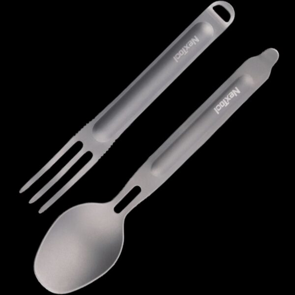 NexTool Titanium Cutlery Set - Image 2