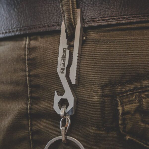 Griffin Pocket Tool - Original - Titanium - Image 3