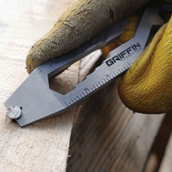 Griffin Pocket Tool - XL - Stainless Steel - Metric Measurements - Image 2