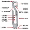 Griffin Pocket Tool - XL - Stainless Steel - Metric Measurements