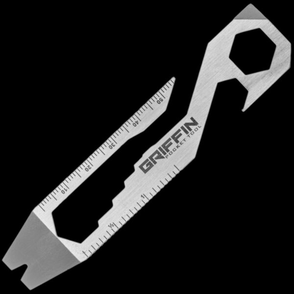 Griffin Pocket Tool - XL - Stainless Steel - Imperial Measurements - Image 3