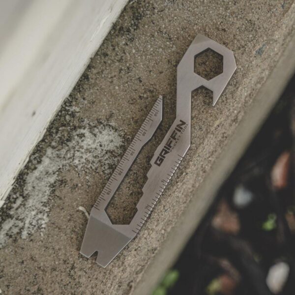 Griffin Pocket Tool - XL - Stainless Steel - Imperial Measurements - Image 5