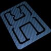 XC Carbon Fiber Carbon Fibre Money Clip