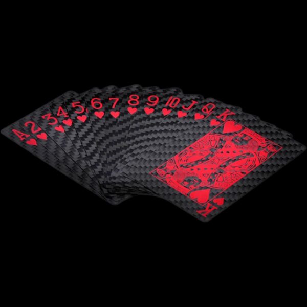XC Carbon Fiber Carbon Fibre Playing Cards - Image 3