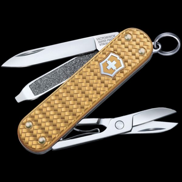 Victorinox Classic Alox Precious Collection 2021 - Brass Gold