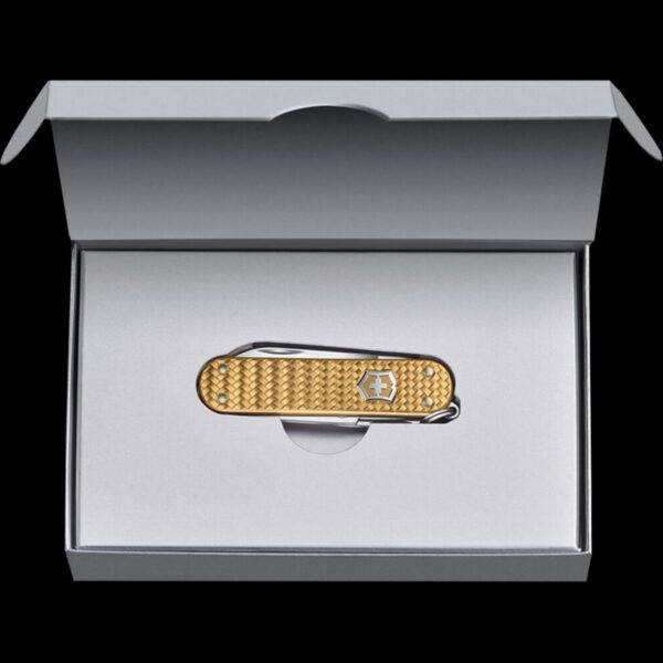 Victorinox Classic Alox Precious Collection 2021 - Brass Gold - Image 3