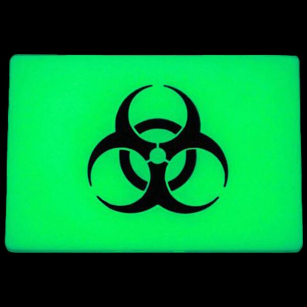 TEC Accessories Inc Embrite Morale Patch, Beacon, Biohazard, Green