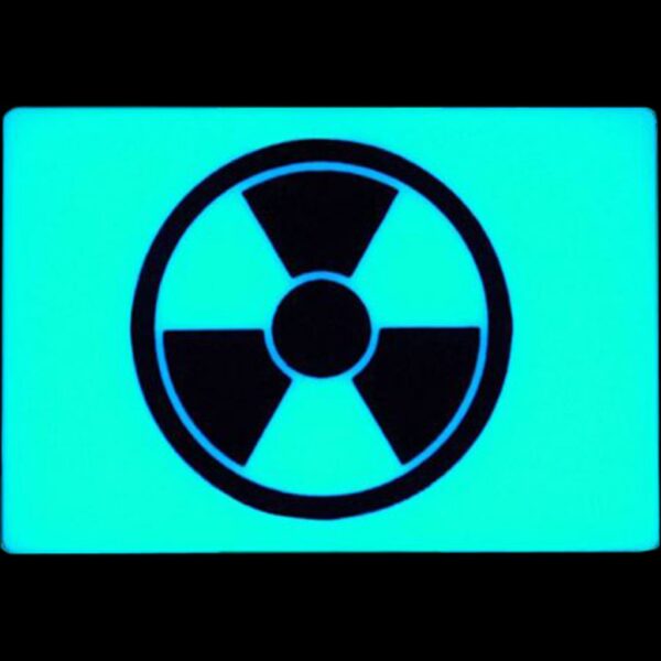 TEC Accessories Inc Embrite Morale Patch, Beacon, Radioactive, Aqua