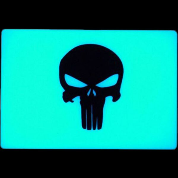 TEC Accessories Inc Embrite Morale Patch, Beacon, Punisher, Aqua