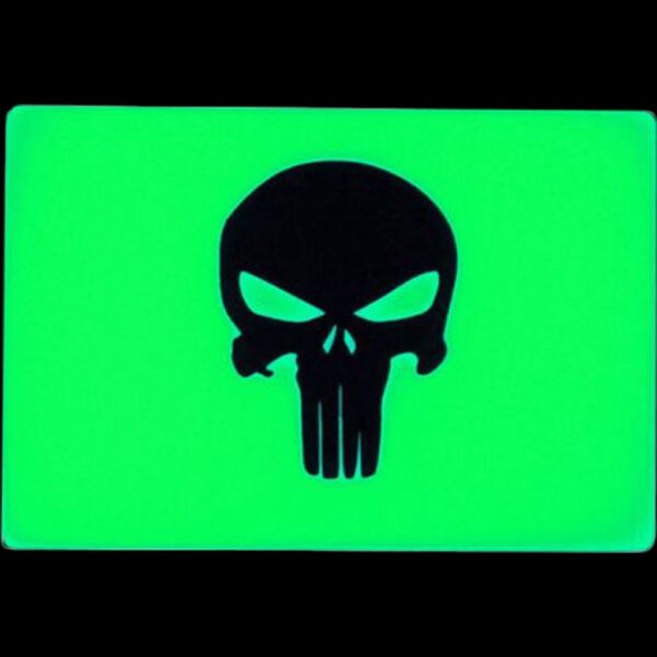 TEC Accessories Inc Embrite Morale Patch, Beacon, Punisher, Green