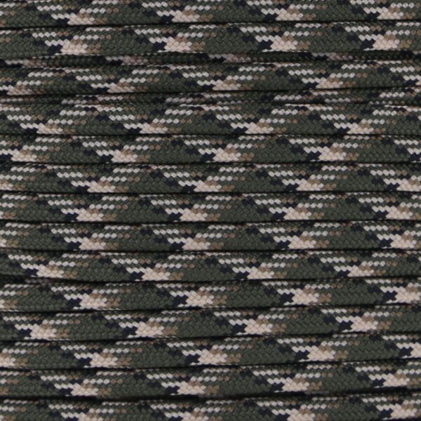 Gorilla Cord Type III 550 Paracord - Deep Woods #348 - 1m