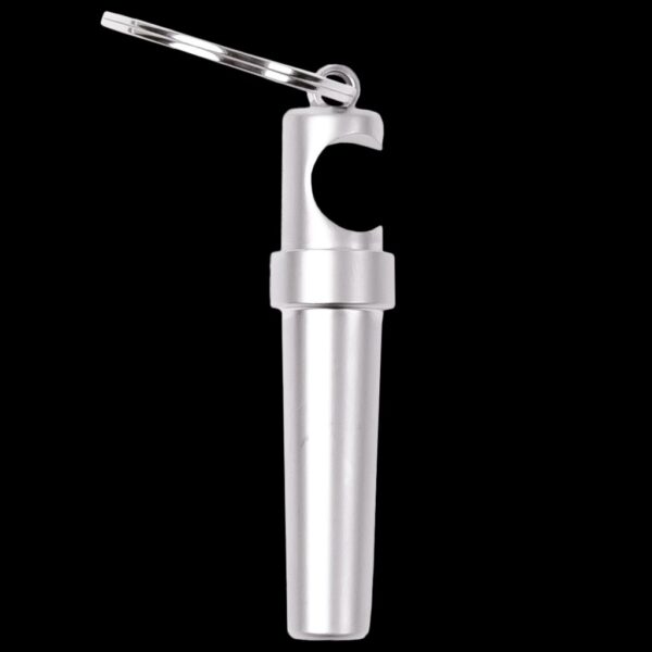 KeySmart CorkSmart Keychain Wine & Bottle Opener; Stainless Steel