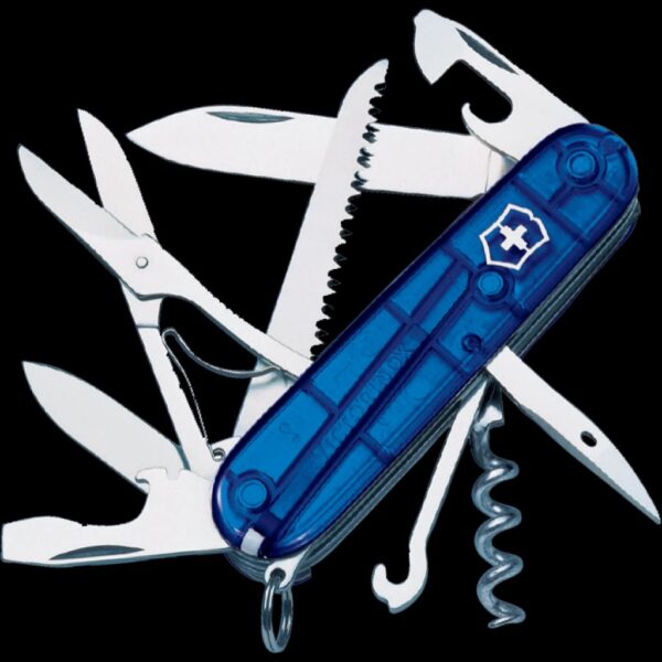 Victorinox Huntsman Blue Transparent