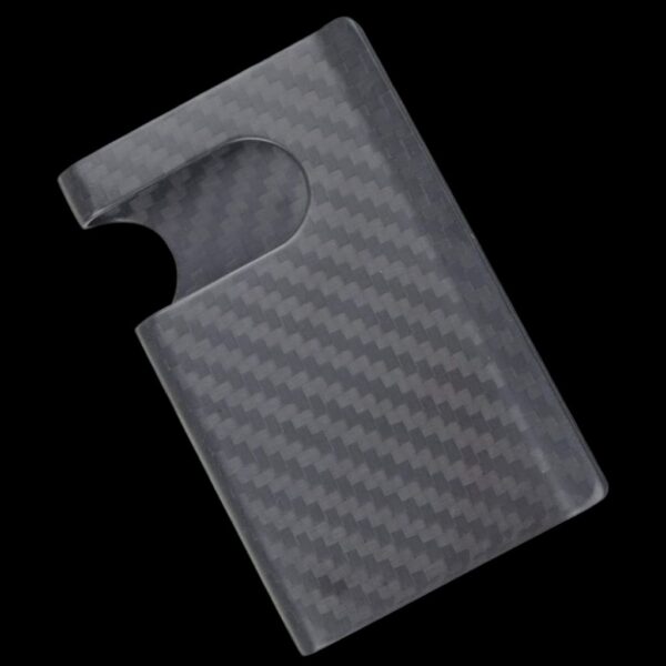 XC Carbon Fiber Carbon Fibre Credit Card Clip - Matte