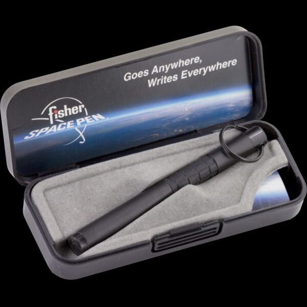 Fisher Space Pen Trekker Black Space Pen with Comfort Grip, Lanyard, Carabiner and Keyring - Image 3
